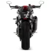 Arrow Catalytic Homologated Full System With Veloce Aluminium Dark Silencer For Triumph Street Triple 765 RS (2020 22) (71002van) 1