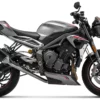 Arrow Catalytic Homologated Full System With Veloce Aluminium Dark Silencer For Triumph Street Triple 765 RS (2020 22) (71002van) 2