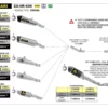 Arrow Central Link Pipe For Kawasaki ZX6R (2019 21) (71712MI) 2