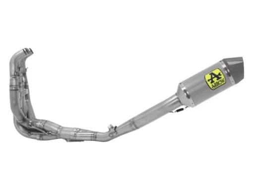 Arrow Competition Full Titanium Exhaust System With Titanium Silencer For Kawasaki ZX6R (2019 21) (71209CKZ) 1