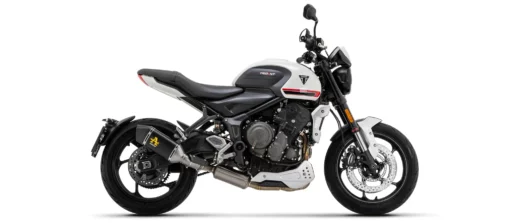 Arrow Full System Racing With Veloce Aluminium Dark Silencers For Triumph Trident 660 (2021 24) (71001VAN) 2