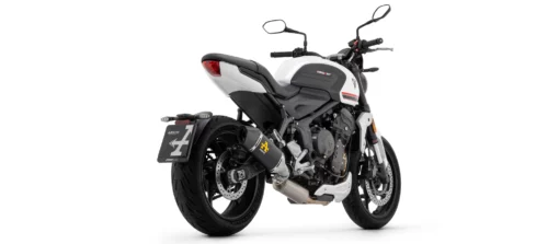 Arrow Full System Racing With Veloce Aluminium Dark Silencers For Triumph Trident 660 (2021 24) (71001VAN) 3