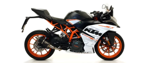 Arrow GP2 Nichrom Dark Silencer For KTM RC 390 (2017 20) (71534GPI) 2