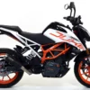 Arrow Pro Race Nichrom Dark Silencer For KTM Duke 390 (2017 ) (71866PRN) 2
