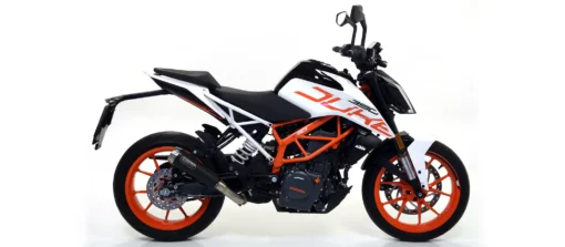 Arrow Pro Race Nichrom Dark Silencer For KTM Duke 390 (2017 ) (71866PRN) 2