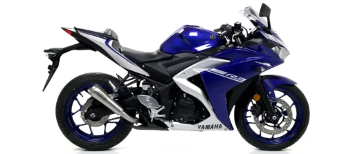Arrow Pro Race Nichrom Silencer For Yamaha YZF R3 (2017 ) (71831PRI) 1