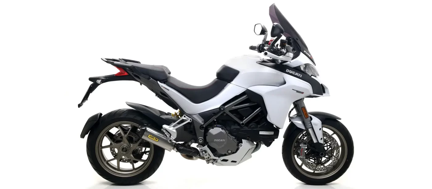 Arrow Pro Race Titanium Slip On For Ducati Multistrada 1260 1260S (2018 ) (71832PR) 1