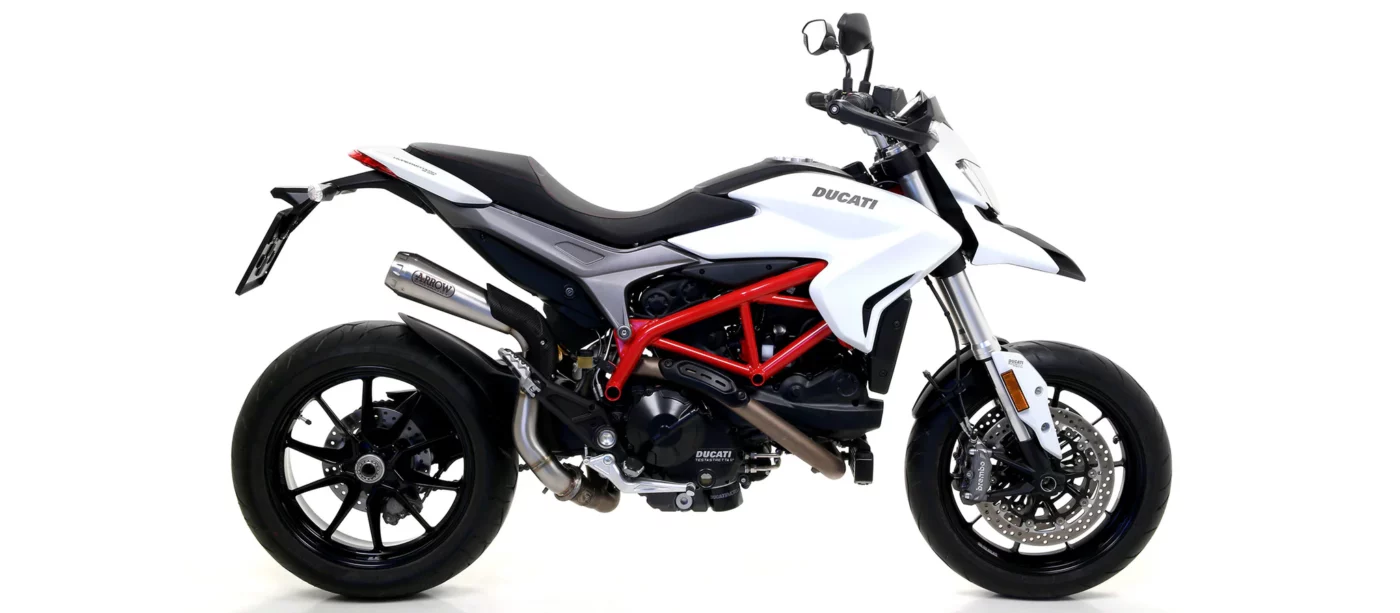 Arrow Titanium Pro Race Silencer For Ducati Hypermotard (2016 18) (71211PR) 1