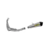 Arrow X Kone Dark Full System Exhaust For Kawasaki Versys 650 (2017 24) (71459MI+71854XKN) 1