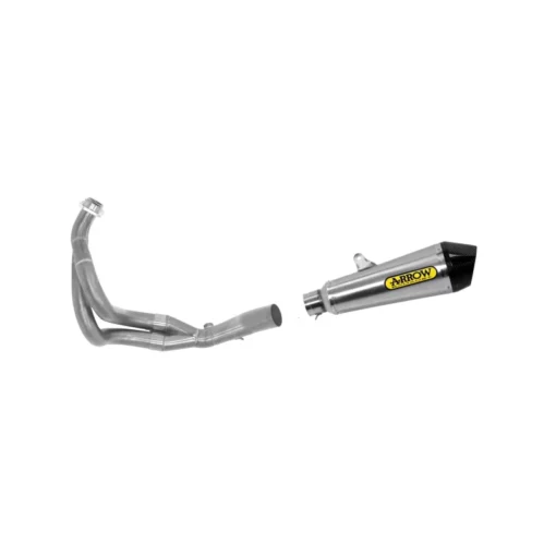 Arrow X Kone Dark Full System Exhaust For Kawasaki Versys 650 (2017 24) (71459MI+71854XKN) 1