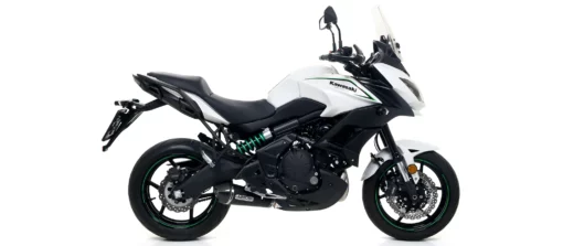 Arrow X Kone Dark Full System Exhaust For Kawasaki Versys 650 (2017 24) (71459MI+71854XKN) 2
