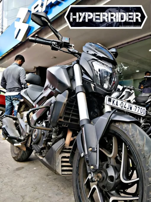Hyperrider Front Number Plate Holder for Dominar 250, UG, KTM 125, 250, 390 (HRDOM203S) 2