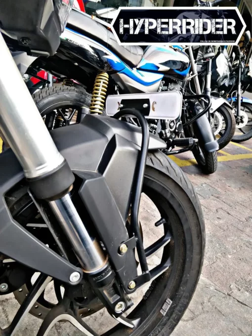 Hyperrider Front Number Plate Holder for Dominar 250, UG, KTM 125, 250, 390 (HRDOM203S) 3