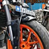 Hyperrider Front Number Plate Holder for Dominar 250, UG, KTM 125, 250, 390 (HRDOM203S) 5
