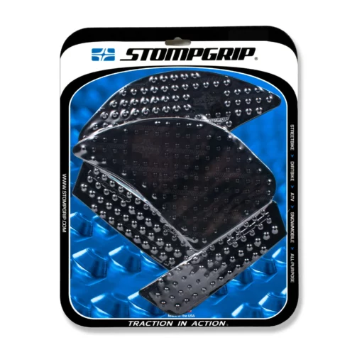 StompGrip Volcano Black Side Tank Grip for Kawasaki Ninja 1000SX (2020 2024) 1