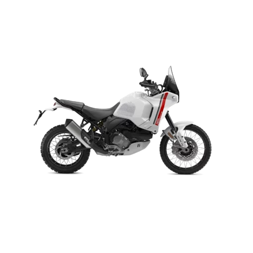StompGrip Volcano Clear Side Tank Grip for Ducati Desert X (2022 2024) 3