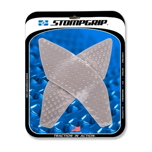StompGrip Volcano Clear Side Tank Grip for Honda CB300R(2019 2024) CB650R(2019 2024) CBR650R(2019 2024) 1