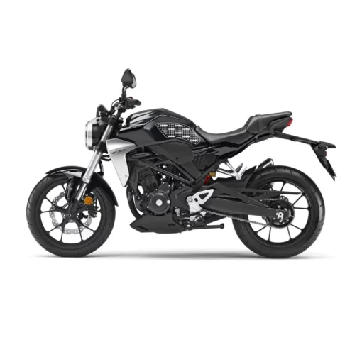 StompGrip Volcano Clear Side Tank Grip for Honda CB300R(2019 2024) CB650R(2019 2024) CBR650R(2019 2024) 2