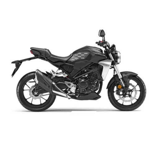 StompGrip Volcano Clear Side Tank Grip for Honda CB300R(2019 2024) CB650R(2019 2024) CBR650R(2019 2024) 3