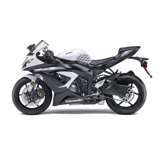 StompGrip Volcano Clear Side Tank Grip for Kawasaki ZX 6R (2009 2024) 2