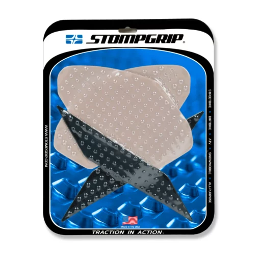 StompGrip Volcano Hybrid Side Tank Grip for Kawasaki Ninja 400 (2018 2023) 1