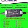 Crank1 Performance Intellegent Lead Acid Battery Charger (F3500) 02