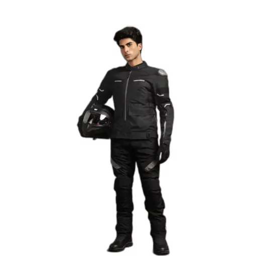 Royal Enfield Black Crossroader Riding Jacket 18