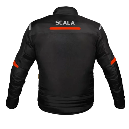 Scala Blaze Black Red Riding Jacket 3