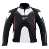 Tarmac Corsa Level 2 Black White Red Riding Jacket (Free Tex Gloves) 3