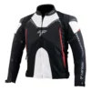 Tarmac Corsa Level 2 Black White Red Riding Jacket (Free Tex Gloves) 4