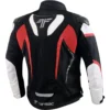 Tarmac Corsa Level 2 Black White Red Riding Jacket (Free Tex Gloves) 6