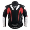 Tarmac Corsa Level 2 Black White Red Riding Jacket With Safe Tech Protectors 4