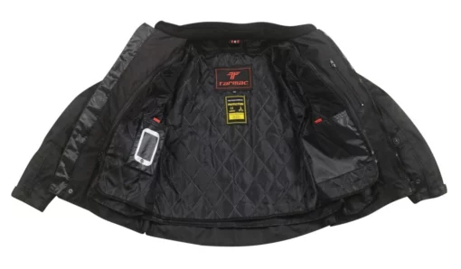 Tarmac One III Black Orange Riding Jacket 5