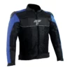 Tarmac One III Level 2 Black Blue Riding Jacket (Free Tex Gloves) 2