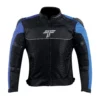 Tarmac One III Level 2 Black Blue Riding Jacket (Free Tex Gloves) 4