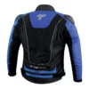Tarmac One III Level 2 Black Blue Riding Jacket (Free Tex Gloves) 6