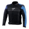 Tarmac One III Level 2 Black Blue Riding Jacket (Free Tex Gloves) 7