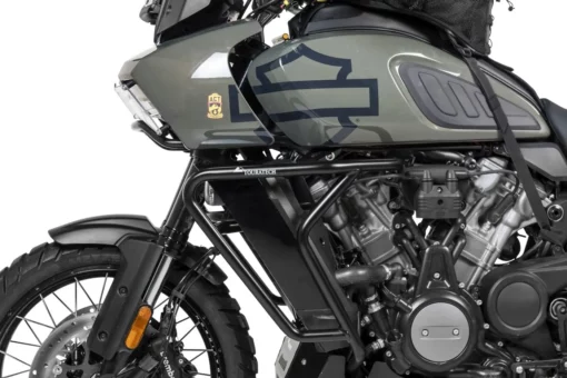 Touratech Black Stainless Steel Crash Bars for Harley Davidson Pan Amersica 1250 2