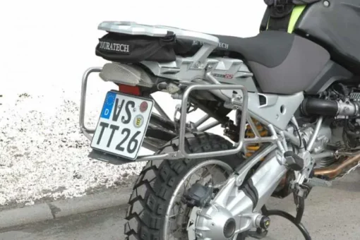Touratech Stainless Steel Pannier Racks Standard For BMW R1200GS (2012)R1200GS Adventure (2013) (01 051 0134 0) 1