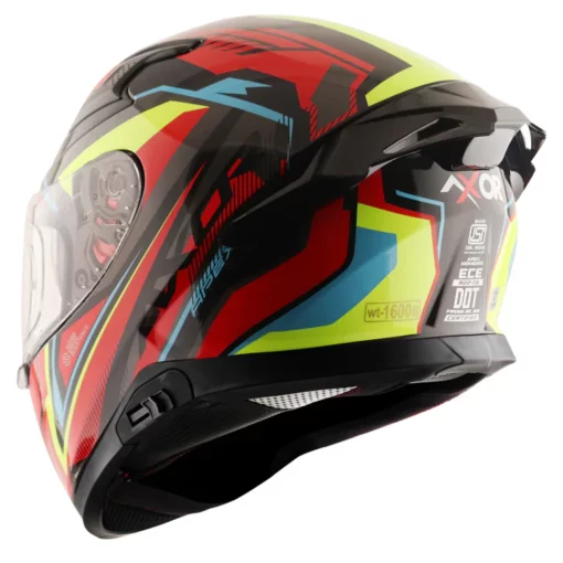 Axor Apex Black Red Road Trip Helmet 4
