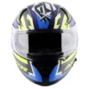 Axor Apex Dull Black Blue Streak Helmet 2