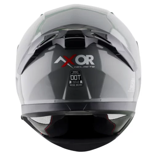 Axor Apex Grey Solid Colour Helmet 5