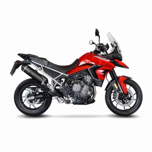 LeoVince One Evo Black Edition Exhaust Muffler For Triumph Tiger (2020 23) 2