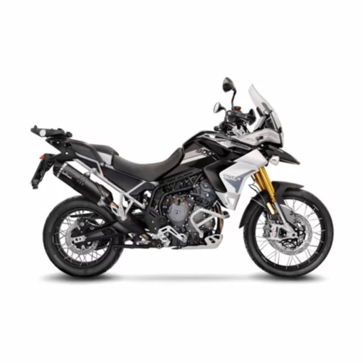 LeoVince One Evo Black Edition Exhaust Muffler For Triumph Tiger (2020 23) 3