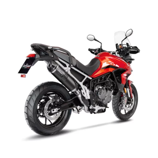 LeoVince One Evo Black Edition Exhaust Muffler For Triumph Tiger (2020 23) 4