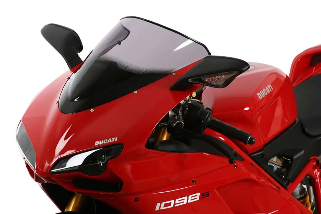 MRA Smoke Windscreen for Ducati 848 1098 1198 (2015 19) 1