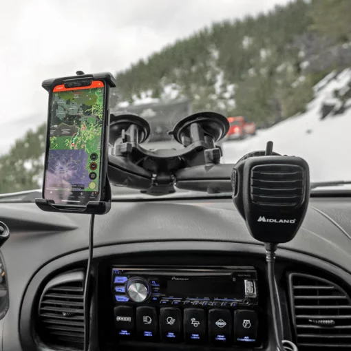 Ram Mounts Quick Grip 15W Waterproof Wireless Charging Holder with Ball 4
