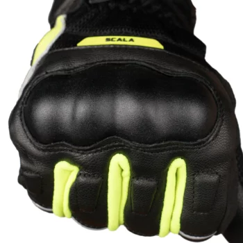 Scala Viper Black Neon Riding Gloves 3