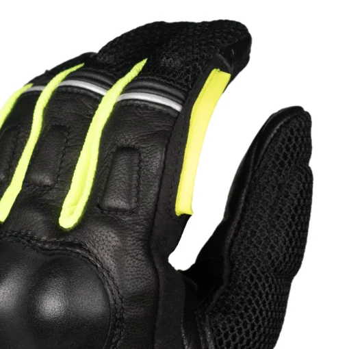 Scala Viper Black Neon Riding Gloves 6