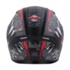 Steelbird SBA 21 Dual Visor Pantha Gloss Black with Red and Grey Helmet 4